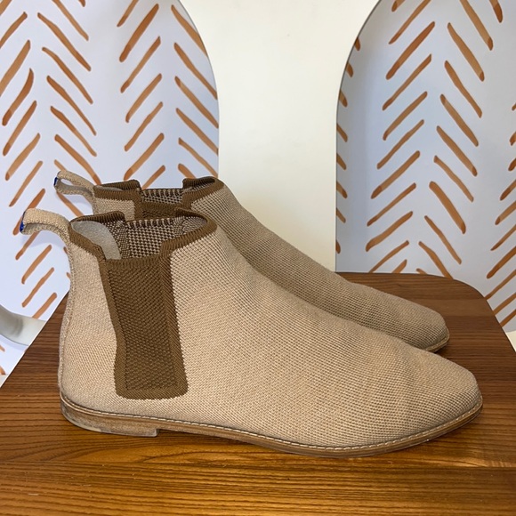 Rothy’s The Merino Wool Chelsea Ankle Boot in Chestnut Brown size 9.5 - Picture 6 of 15